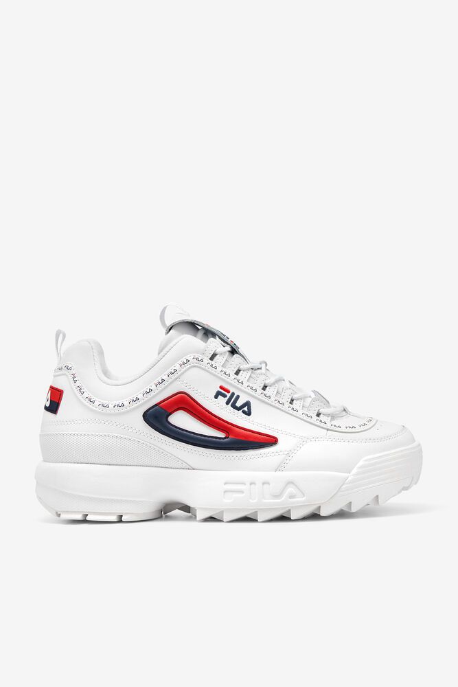 Fila Sneakers Mens White - Disruptor 2 Premium Repeat - Philippines 2981436-OM